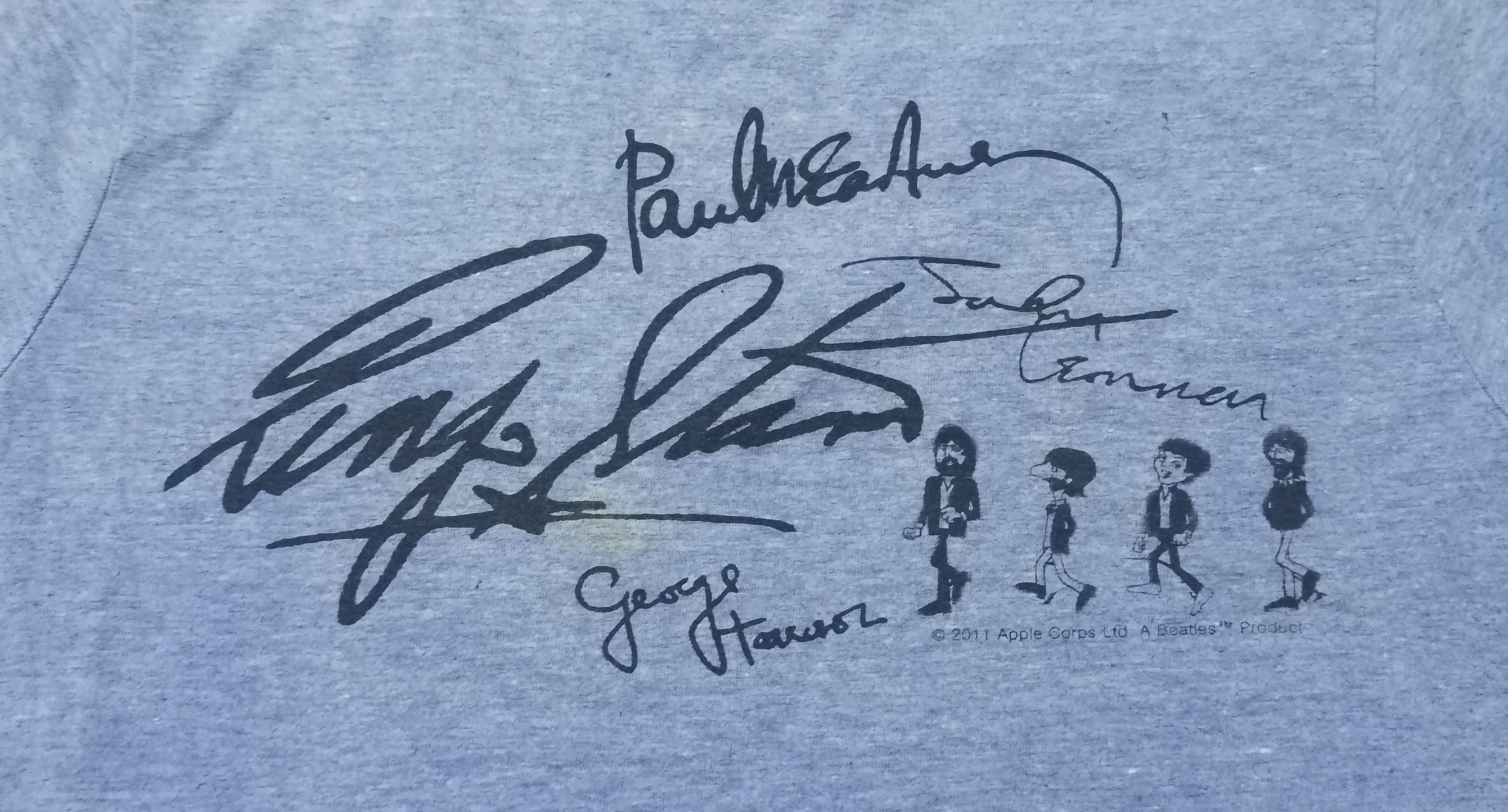 Band Tees The Beatles Rock Band Shirt Size XS / US 0-2 / IT 36-38 - 3 Thumbnail