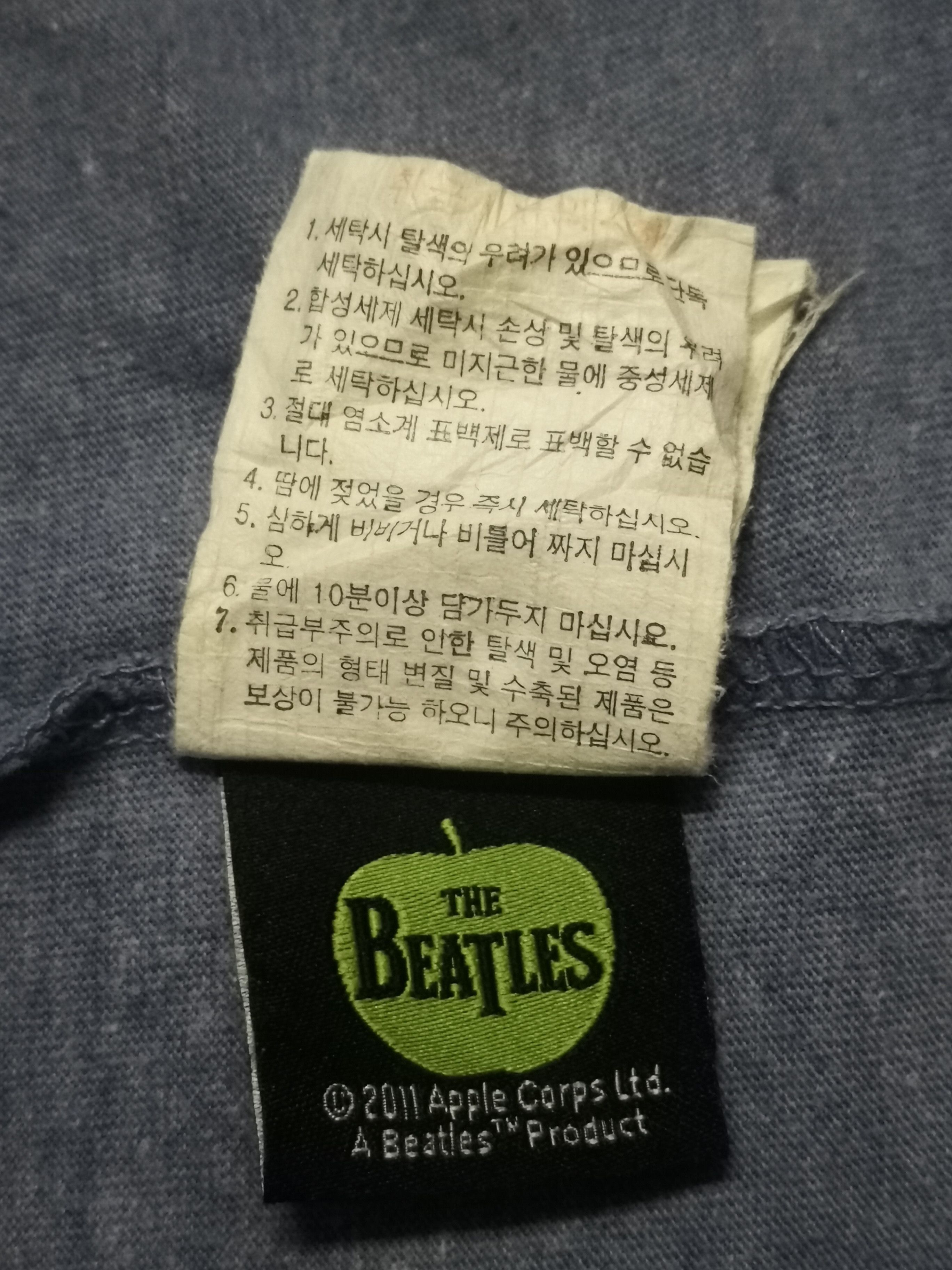 Band Tees The Beatles Rock Band Shirt Size XS / US 0-2 / IT 36-38 - 7 Thumbnail