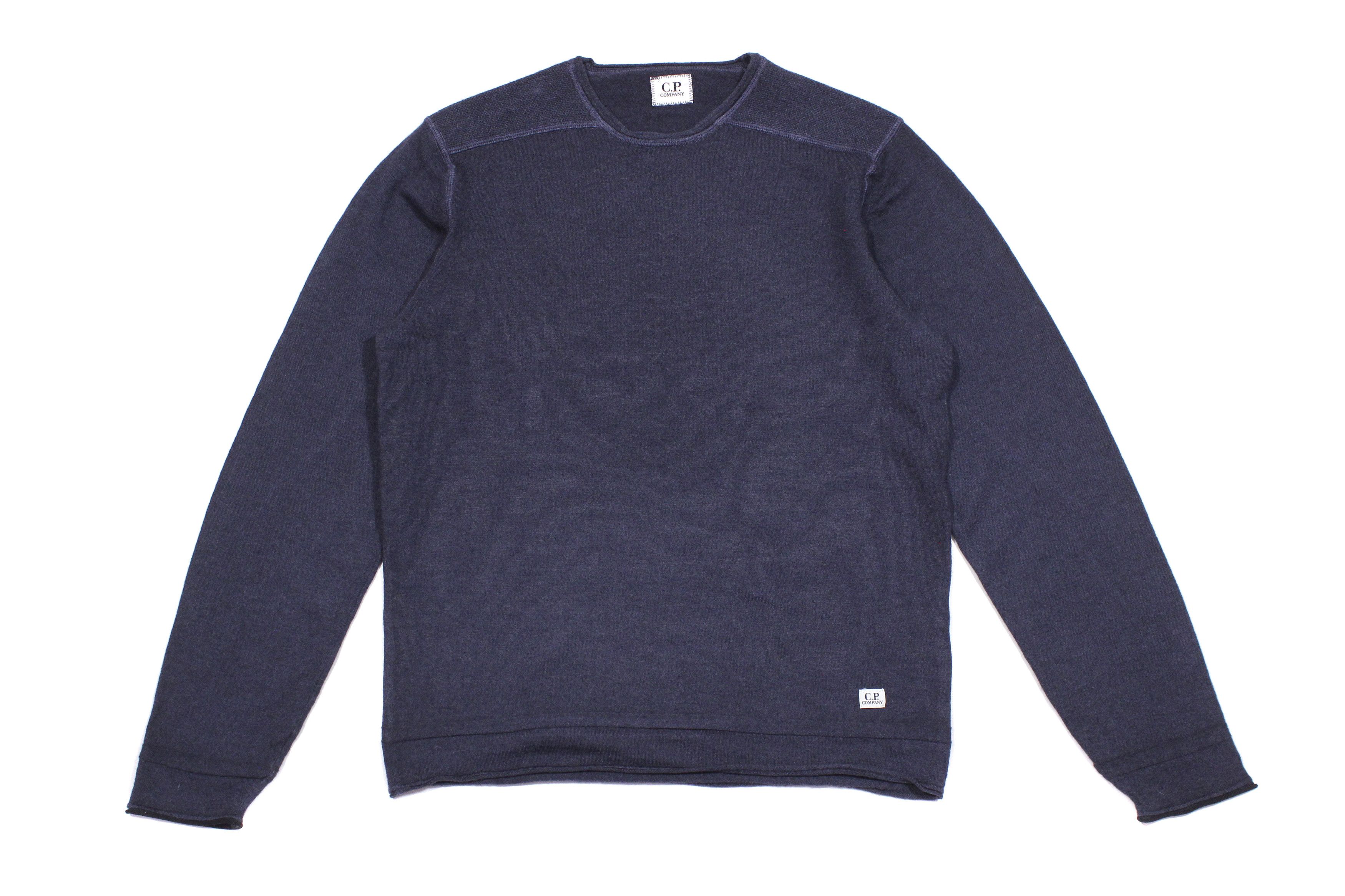 C.P. Company Logo Wool Light Sweater Size US M / EU 48-50 / 2 - 1 Thumbnail