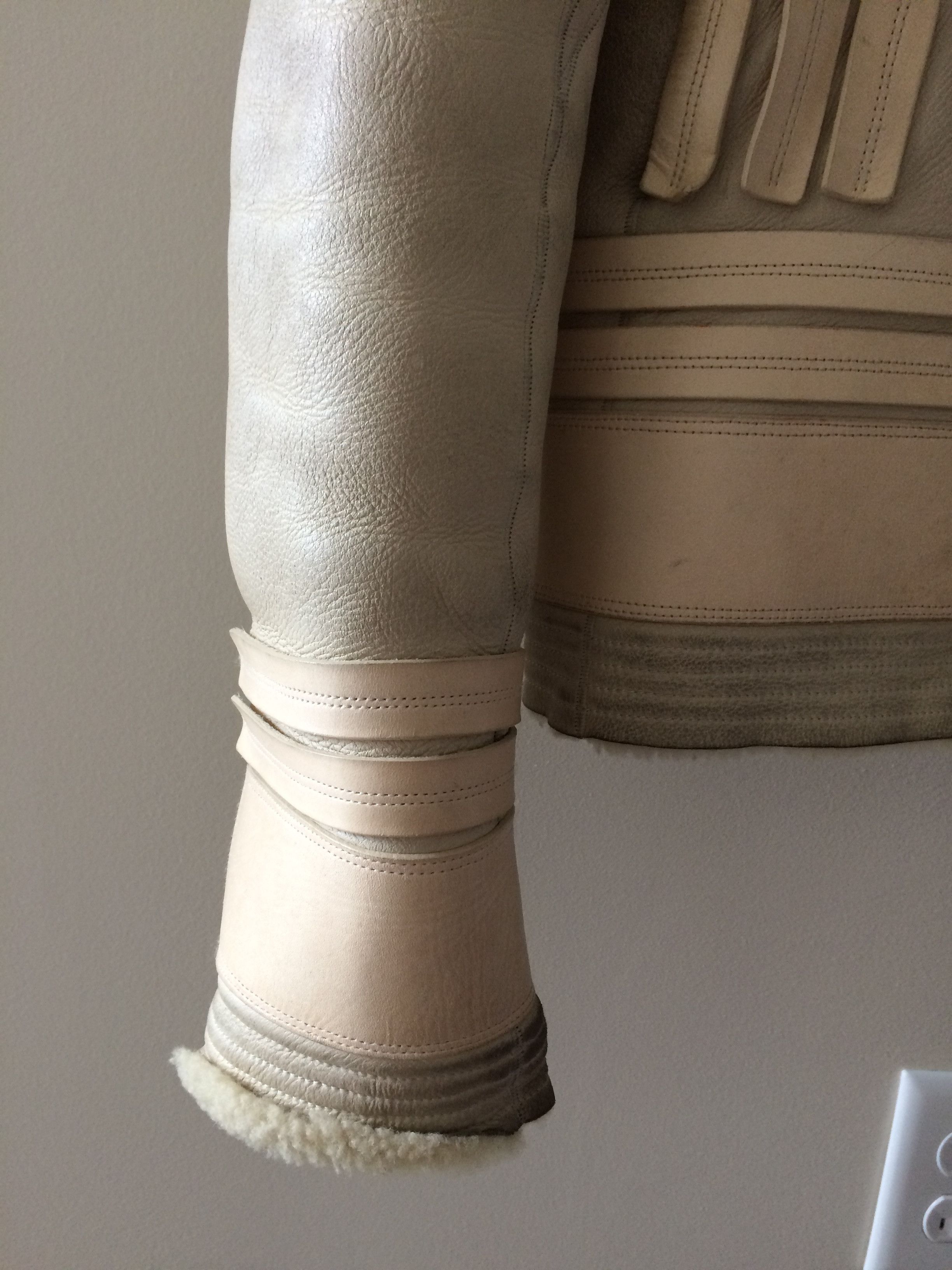 Rick Owens RO Plinth Leather Shearling Size US M / EU 48-50 / 2 - 12 Thumbnail
