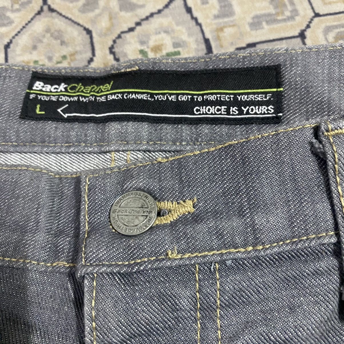 Japanese Brand BACK CHANNEL JAPAN Denim Gardener Pants Nice Pocket Size US 34 / EU 50 - 16 Thumbnail