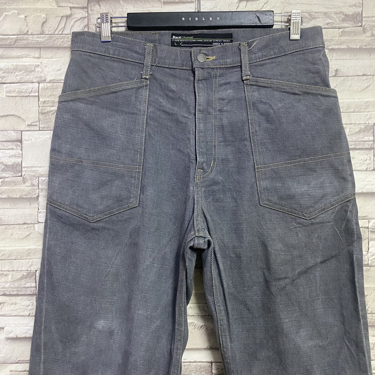 Japanese Brand BACK CHANNEL JAPAN Denim Gardener Pants Nice Pocket Size US 34 / EU 50 - 4 Thumbnail