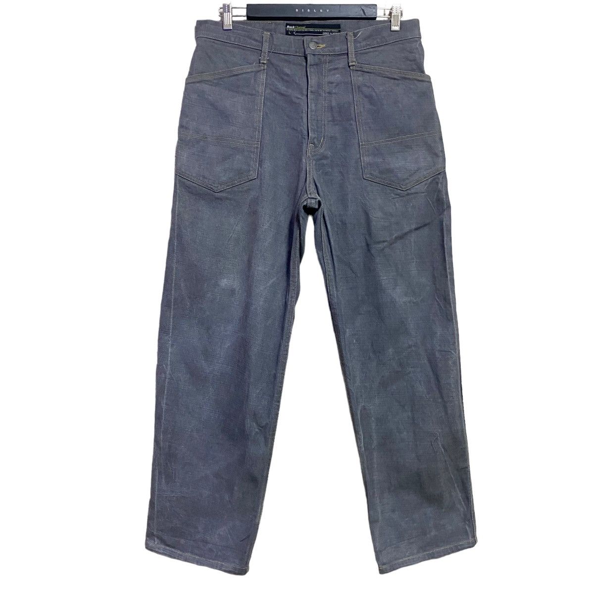 Japanese Brand BACK CHANNEL JAPAN Denim Gardener Pants Nice Pocket Size US 34 / EU 50 - 1 Thumbnail