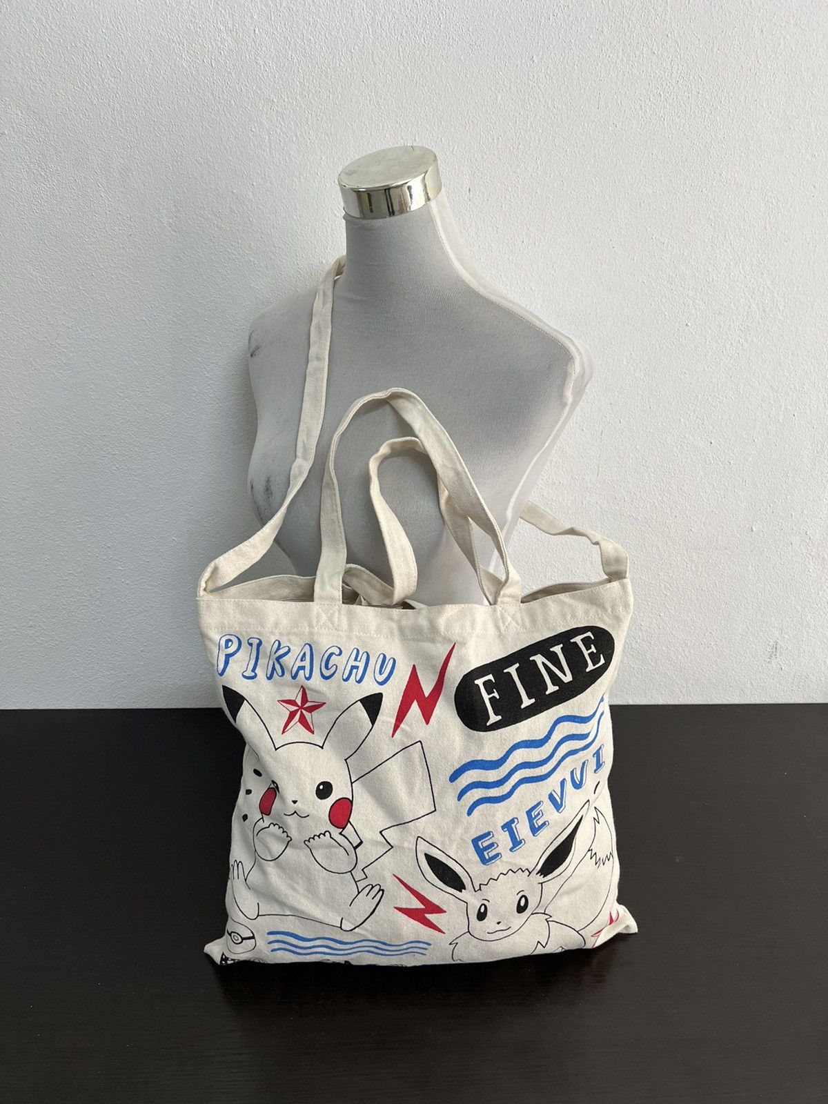 Pokemon Vintage Pokemon Cartoon Bag Size ONE SIZE - 2 Thumbnail