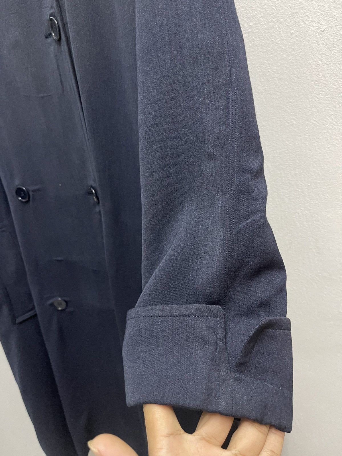 Katharine Hamnett London × Vintage Vintage KATHRINE HAMNETT LONDON LONG WINDCOAT Size US M / EU 48-50 / 2 - 5 Thumbnail