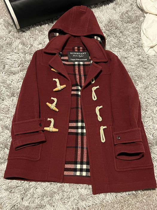 Burberry gosha duffle outlet coat