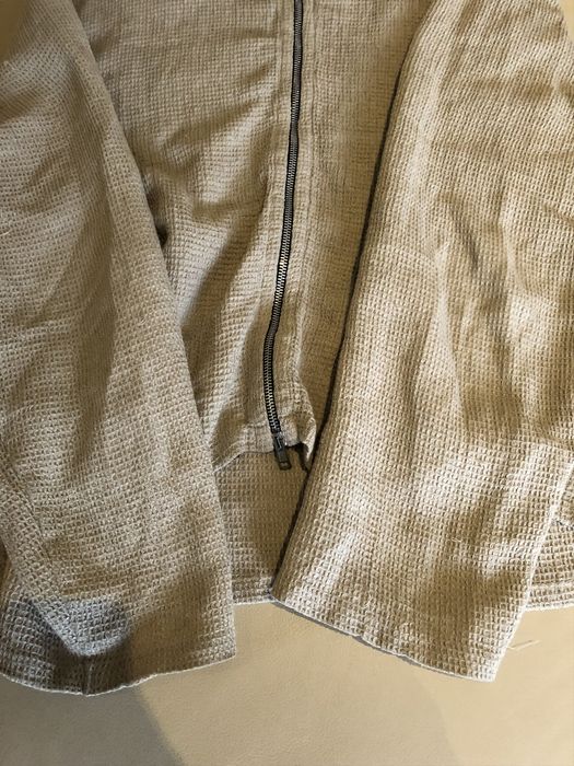 Our Legacy 48/M - Waffle-Knit Linen & Cotton-Blend Hoodie | Grailed