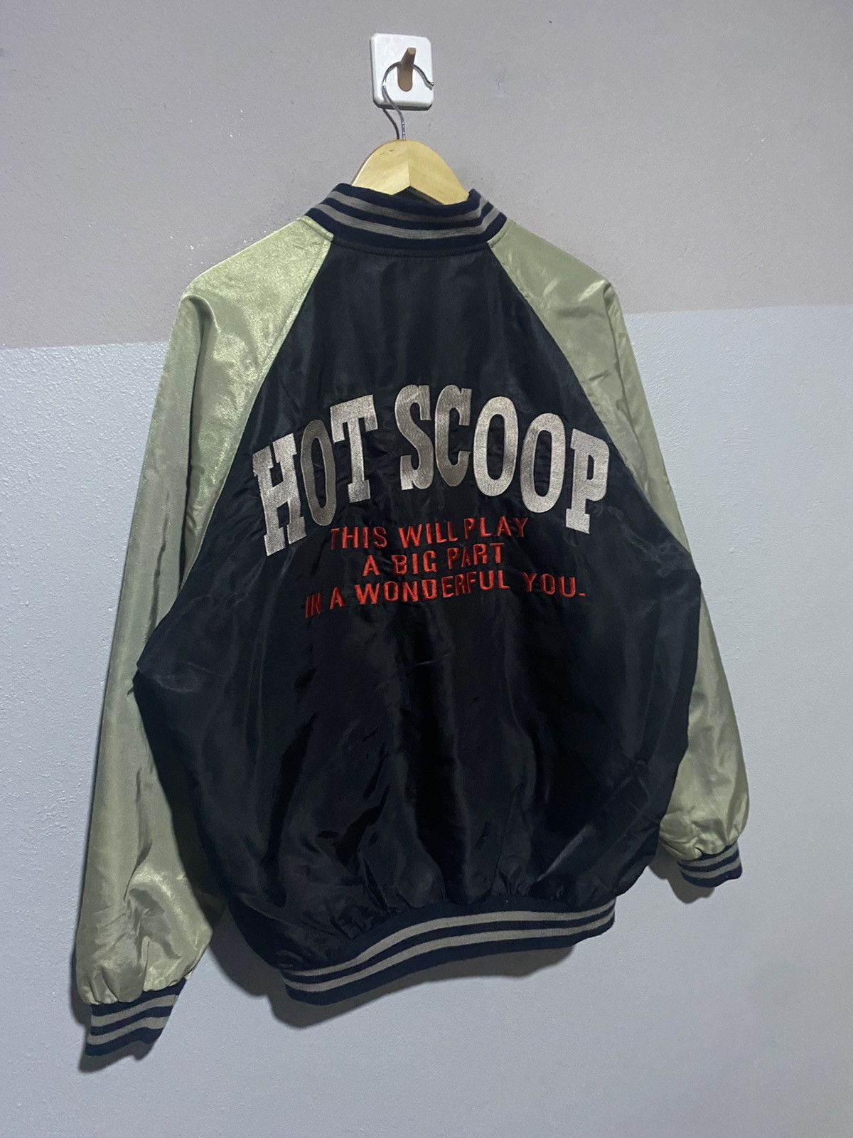 Vintage 🔥SALE🔥HOT SCOOP VARSITY JACKET STYLE VINTAGE Size US XL / EU 56 / 4 - 3 Thumbnail