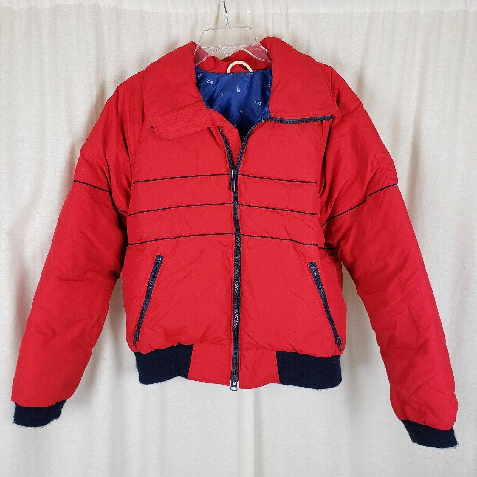 Cb Sports Vintage CB Sports Red Goose Down Puffer Parka Ski Jacket XXL Grailed