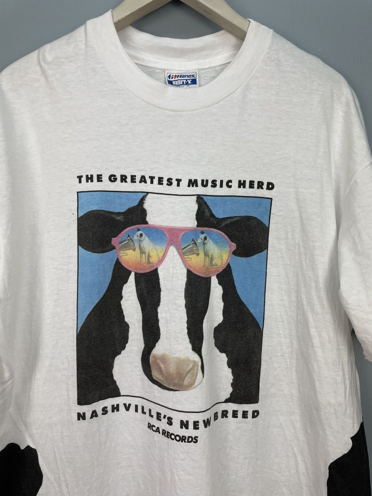 Band Tees Vintage 80s RCA Records The Greatest music herd t shirt Size US XL / EU 56 / 4 - 3 Thumbnail