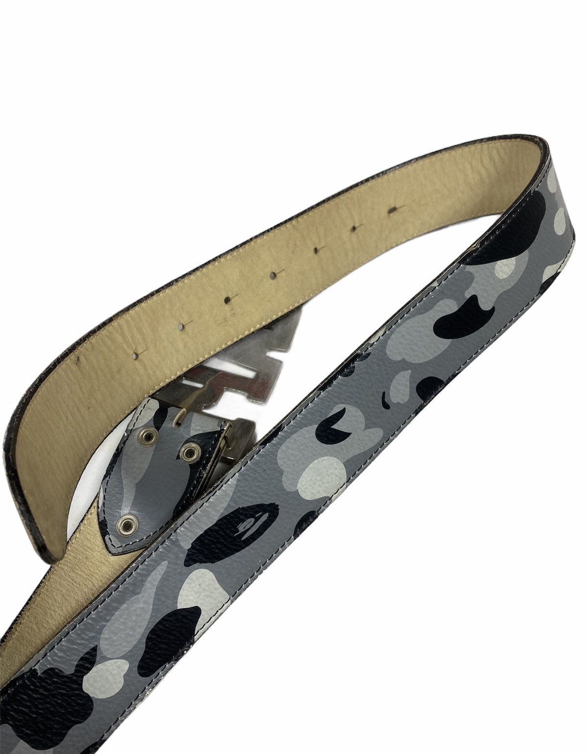 Bape Bape Camo Belt Size 34 - 4 Thumbnail