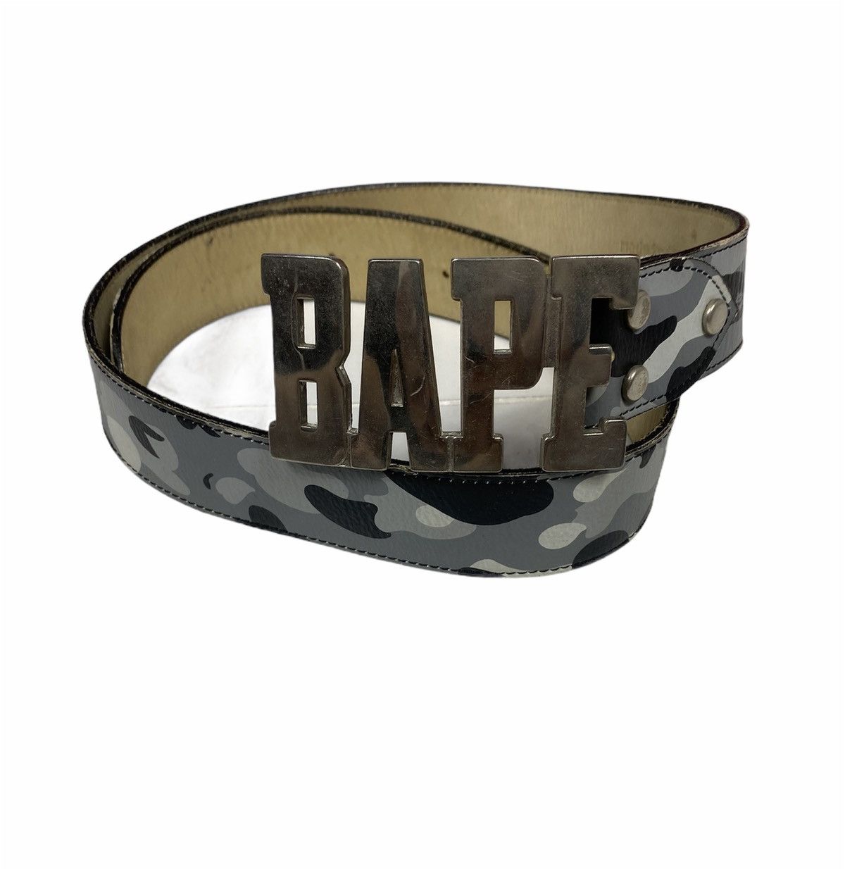 Bape Bape Camo Belt Size 34 - 1 Thumbnail