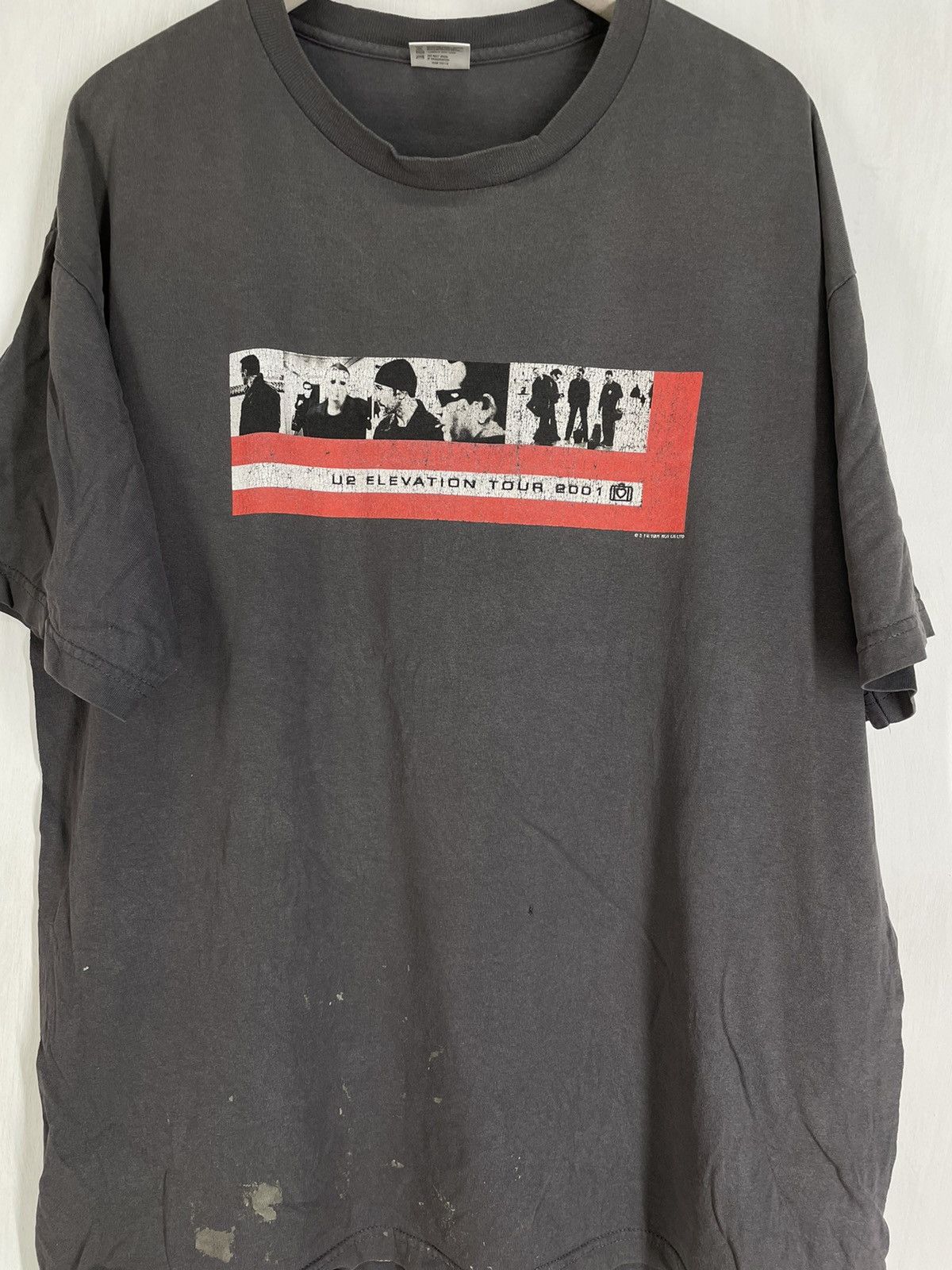 Band Tees Vintage Y2K U2 Elevation tour 2001 t shirt Size US XL / EU 56 / 4 - 3 Thumbnail