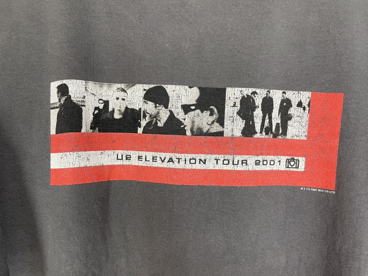 Band Tees Vintage Y2K U2 Elevation tour 2001 t shirt Size US XL / EU 56 / 4 - 4 Thumbnail