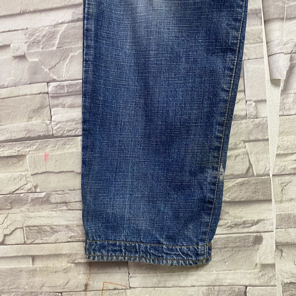 Japanese Brand Japanese Brand PLOTGATE Leather Pocket Denim Jeans Size US 33 - 9 Thumbnail