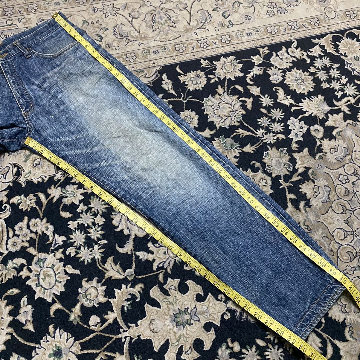 Japanese Brand Japanese Brand PLOTGATE Leather Pocket Denim Jeans Size US 33 - 20 Thumbnail