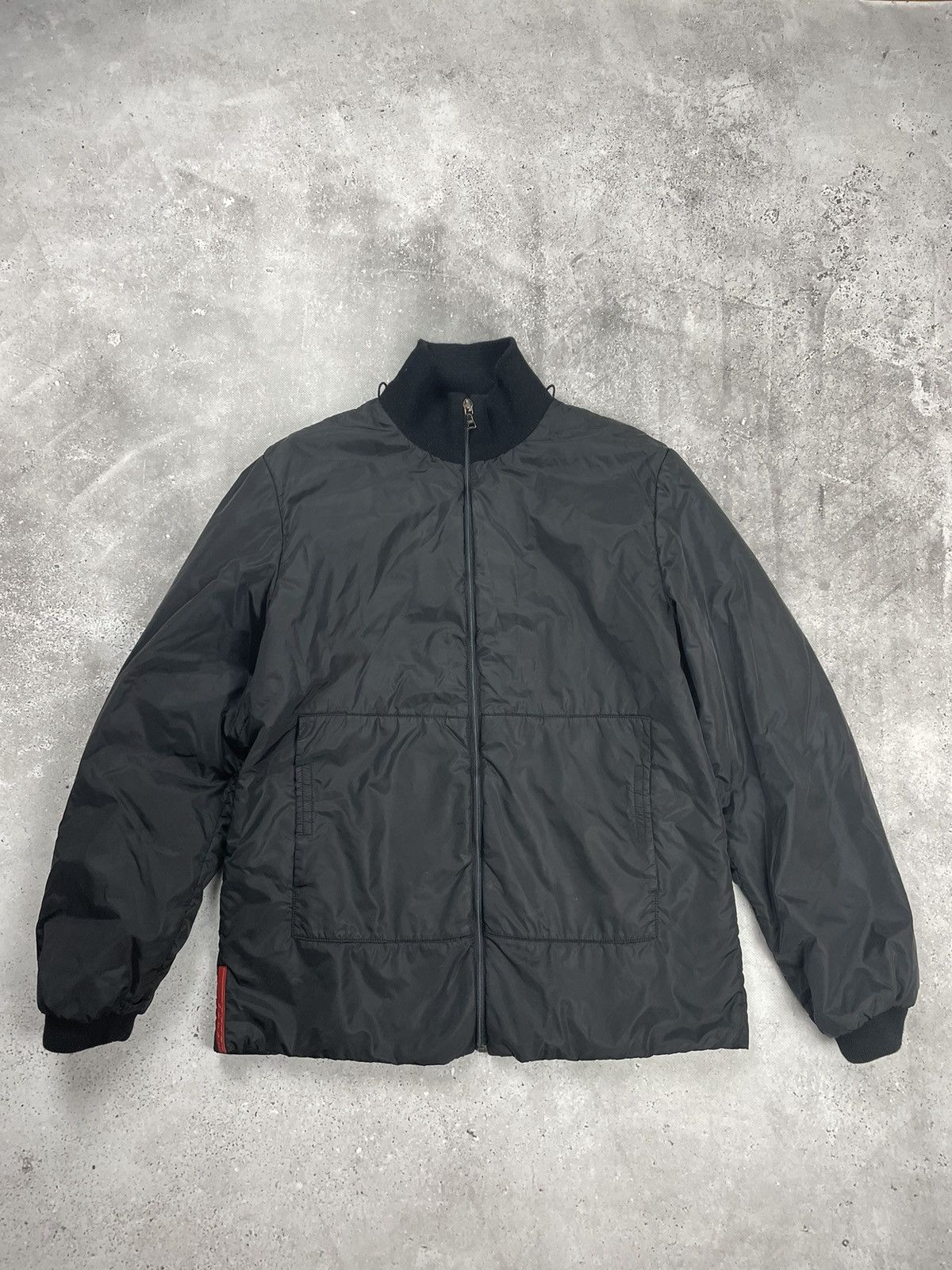 Prada Prada red line vintage bomber jacket | Grailed