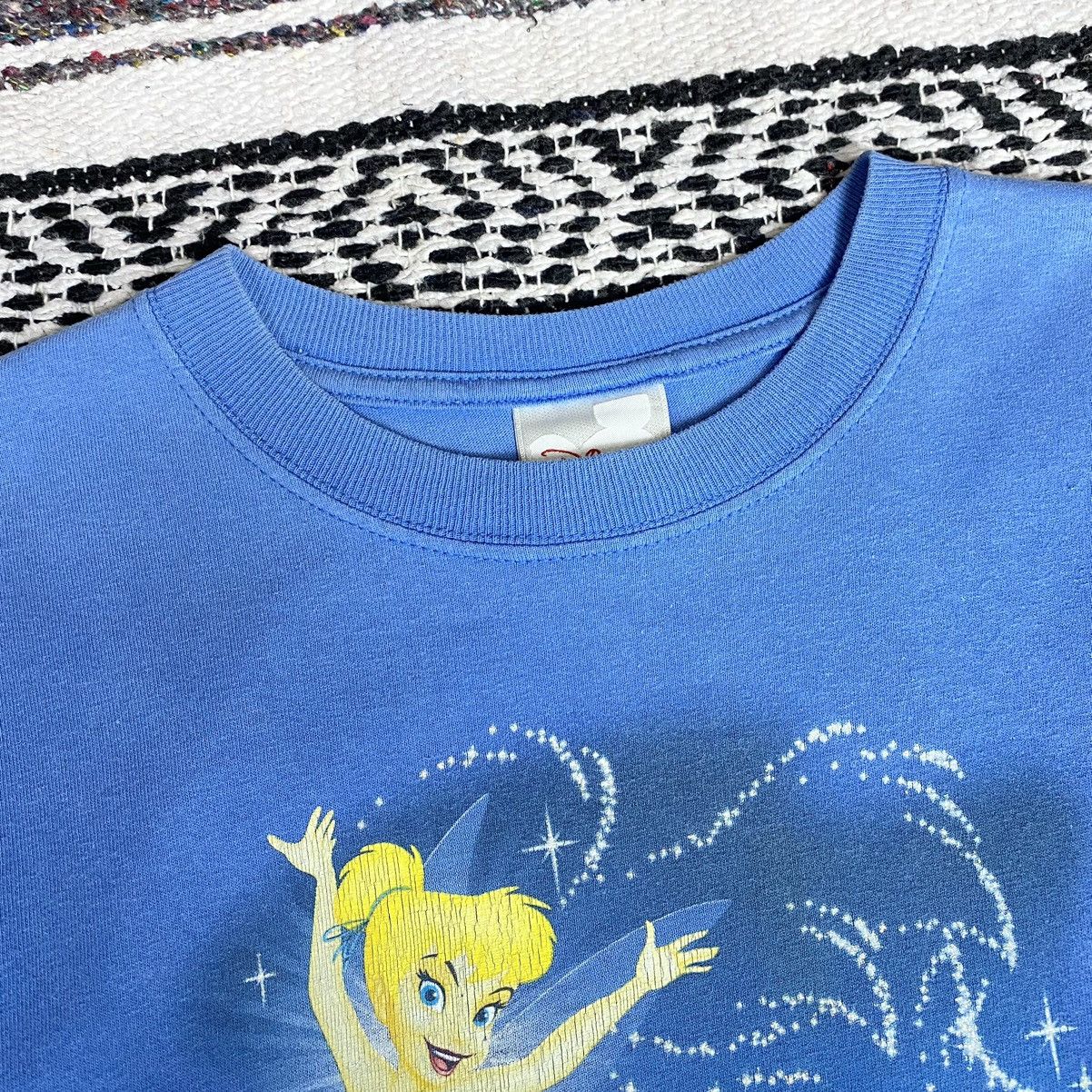 Disney × Vintage Vintage Tinker bell Disney Cartoon Shirt Size US M / EU 48-50 / 2 - 7 Thumbnail