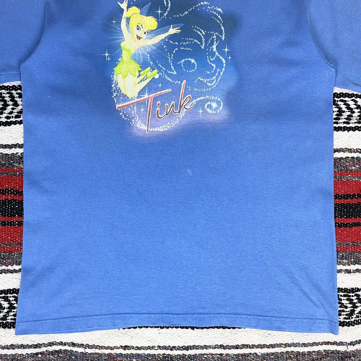 Disney × Vintage Vintage Tinker bell Disney Cartoon Shirt Size US M / EU 48-50 / 2 - 5 Thumbnail