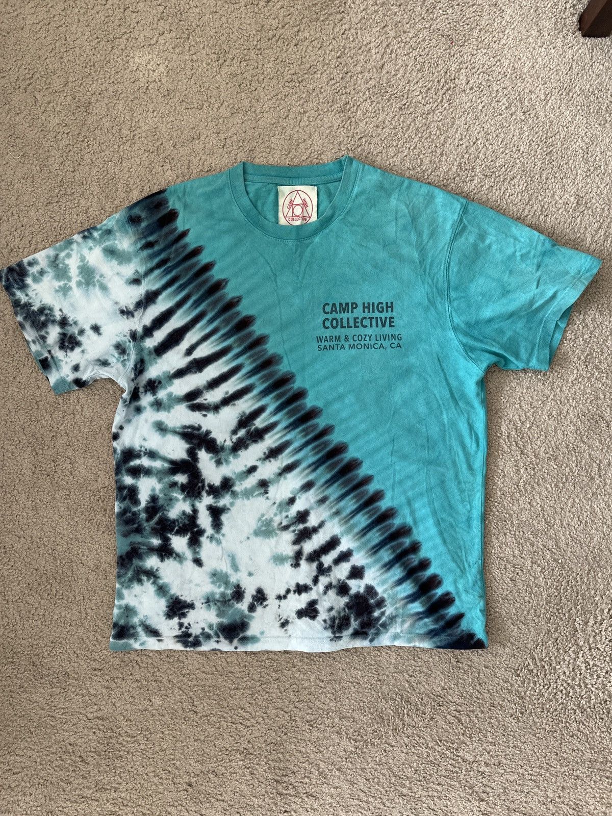 Camp High Camp High Tie Dye Teal Shirt Size US L / EU 52-54 / 3 - 1 Preview