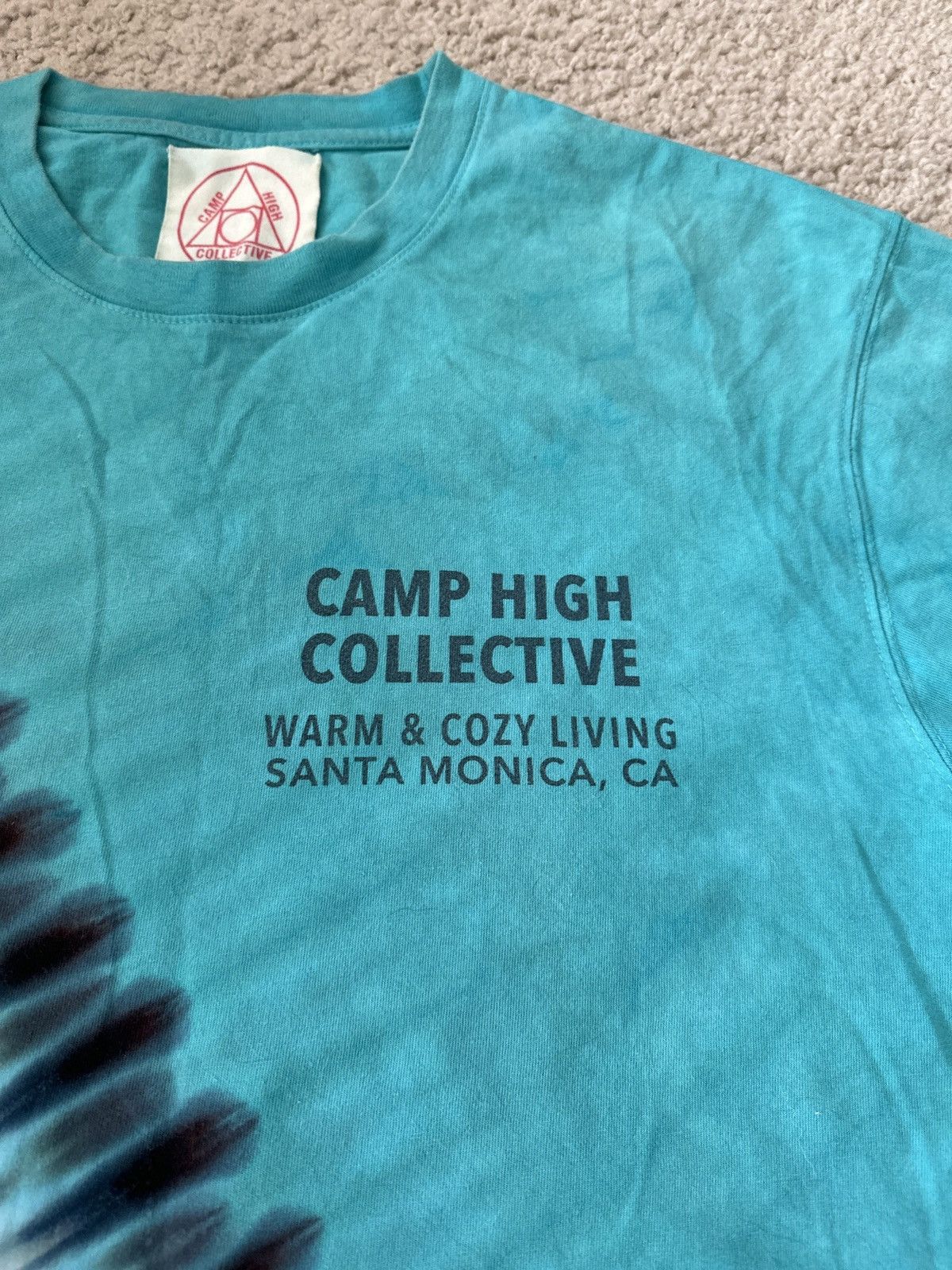 Camp High Camp High Tie Dye Teal Shirt Size US L / EU 52-54 / 3 - 2 Preview
