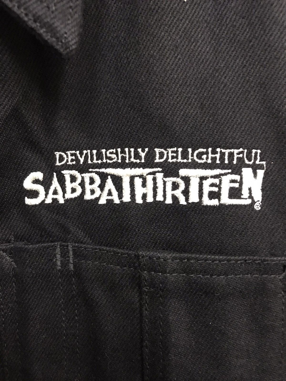 Japanese Brand SABBATH13 Japan Punk Chore Denim Jacket Size US M / EU 48-50 / 2 - 9 Thumbnail