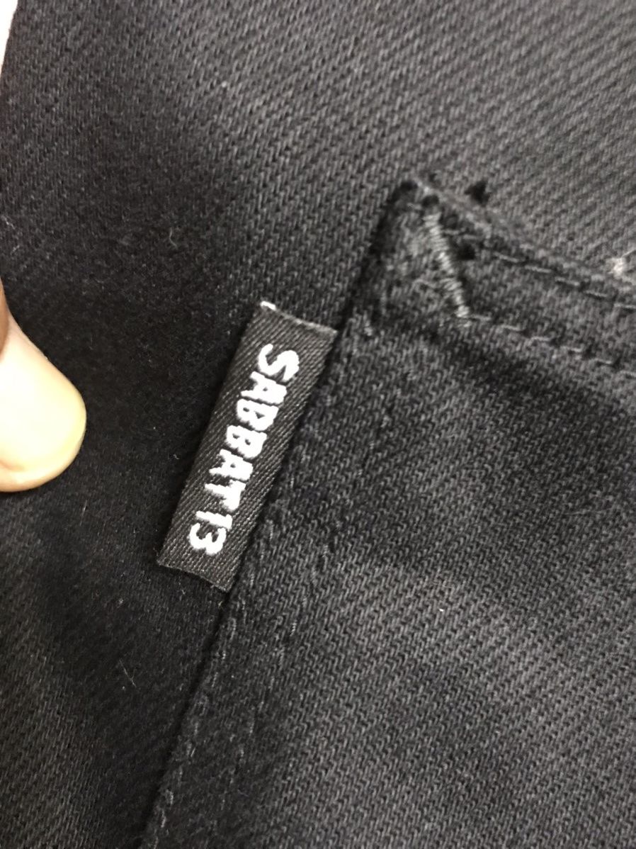 Japanese Brand SABBATH13 Japan Punk Chore Denim Jacket Size US M / EU 48-50 / 2 - 19 Thumbnail