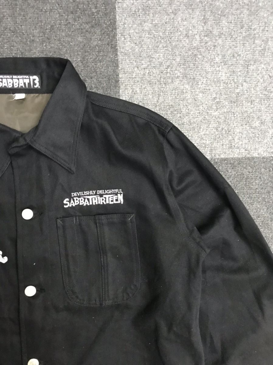 Japanese Brand SABBATH13 Japan Punk Chore Denim Jacket Size US M / EU 48-50 / 2 - 15 Thumbnail