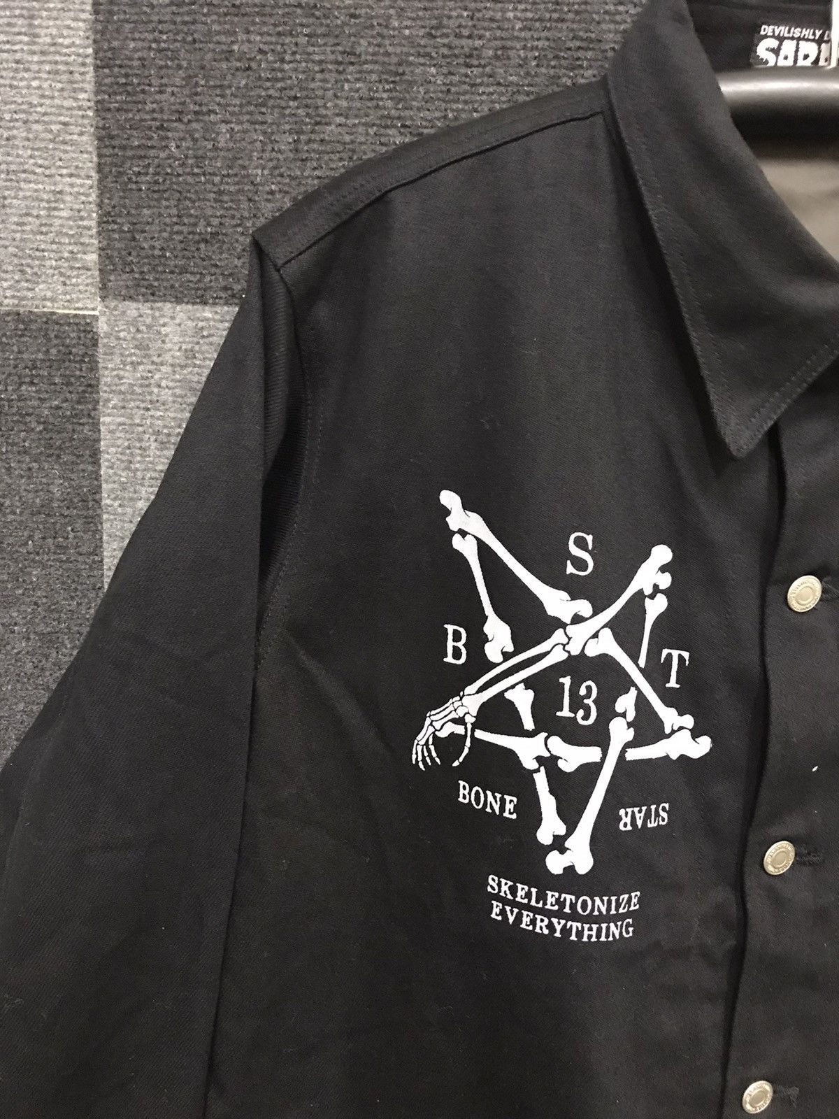 Japanese Brand SABBATH13 Japan Punk Chore Denim Jacket Size US M / EU 48-50 / 2 - 4 Thumbnail