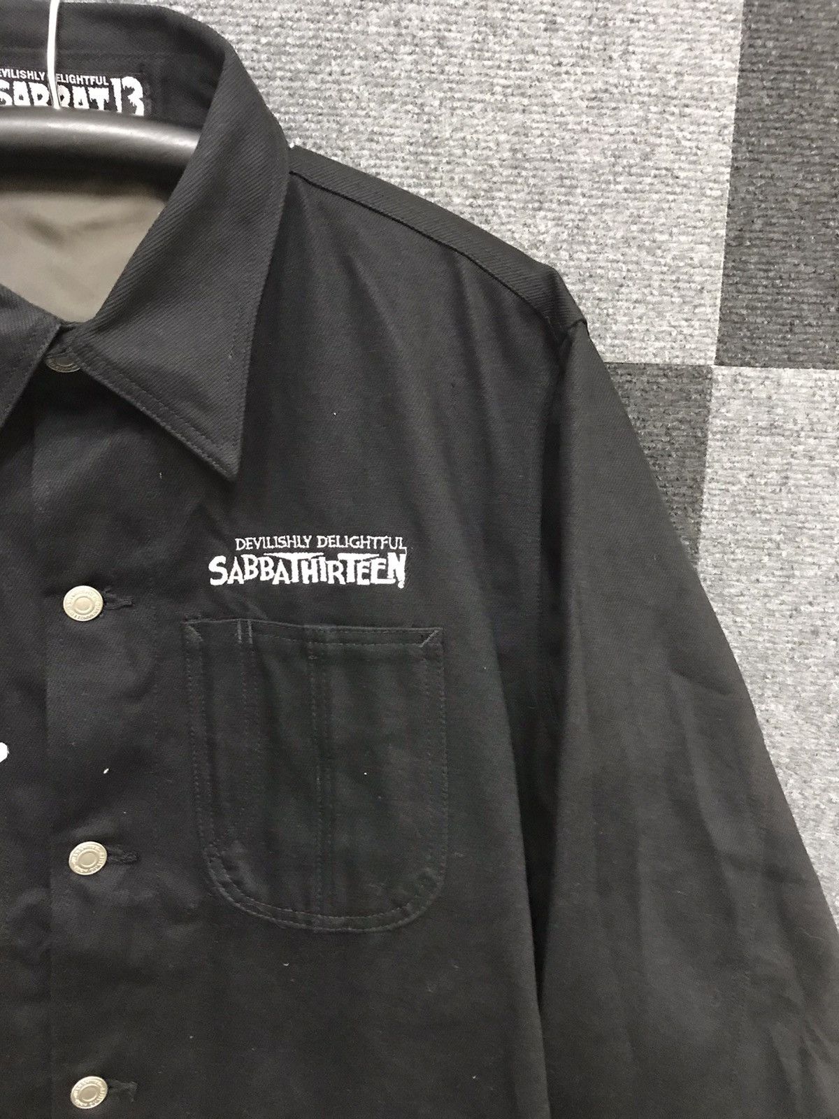 Japanese Brand SABBATH13 Japan Punk Chore Denim Jacket Size US M / EU 48-50 / 2 - 3 Thumbnail