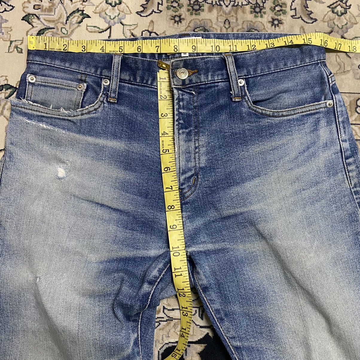 Japanese Brand MARU SO SONTAKU Ripped Skinny Jeans Made in Japan Size US 31 - 21 Thumbnail