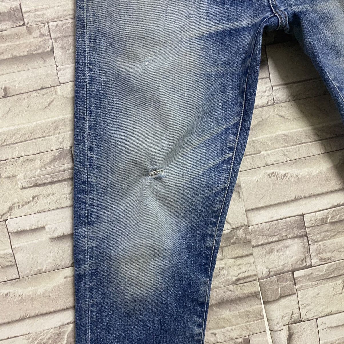 Japanese Brand MARU SO SONTAKU Ripped Skinny Jeans Made in Japan Size US 31 - 9 Thumbnail