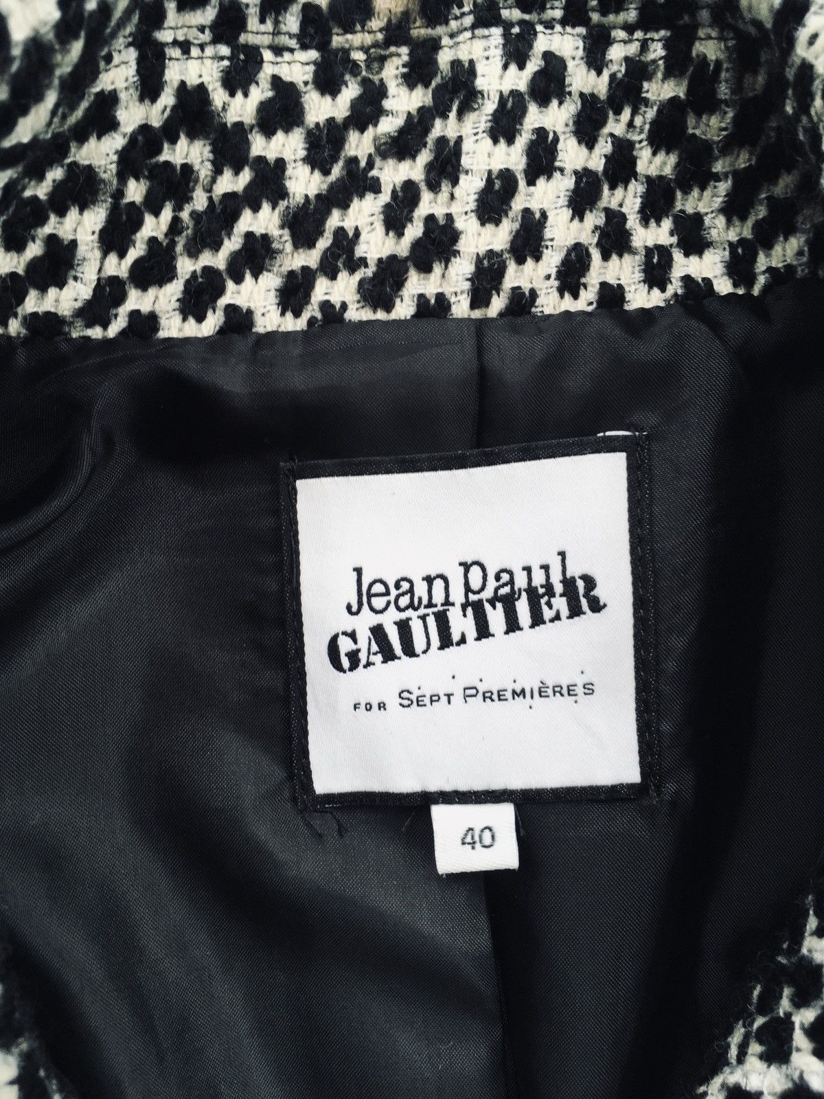 Jean Paul Gaultier Rare Design Vintage Jean Paul Gaultier Wool Jacket 2000s Size US L / EU 52-54 / 3 - 5 Thumbnail