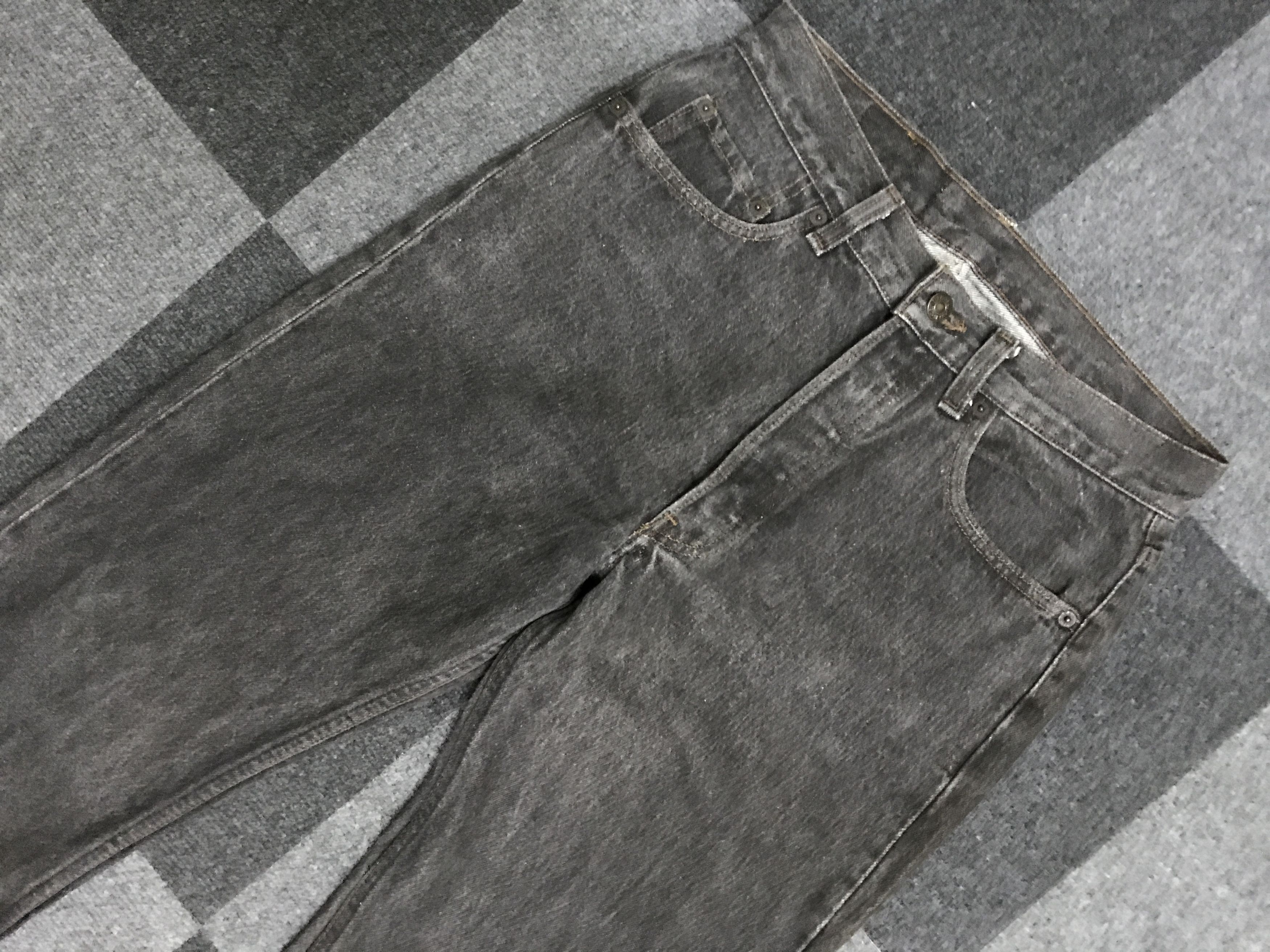 Levi's VLEV106 Vintage Levis 501 Black Jeans Size US 29 - 2 Thumbnail