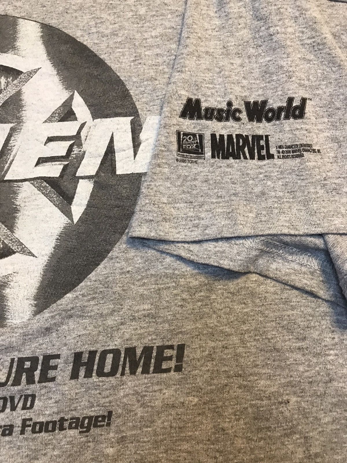 Marvel Comics Rare Vintage Movie X-Men promo tee Size US XL / EU 56 / 4 - 5 Thumbnail