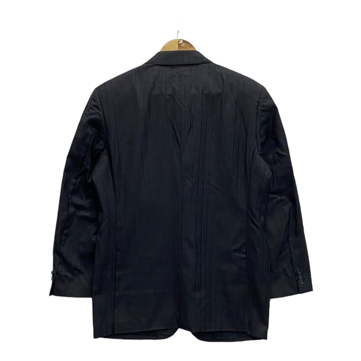 Loro Piana × Yohji Yamamoto D’URBAN x LORO PIANA STRIPE MINIMAL BLAZER COAT Size US S / EU 44-46 / 1 - 4 Thumbnail