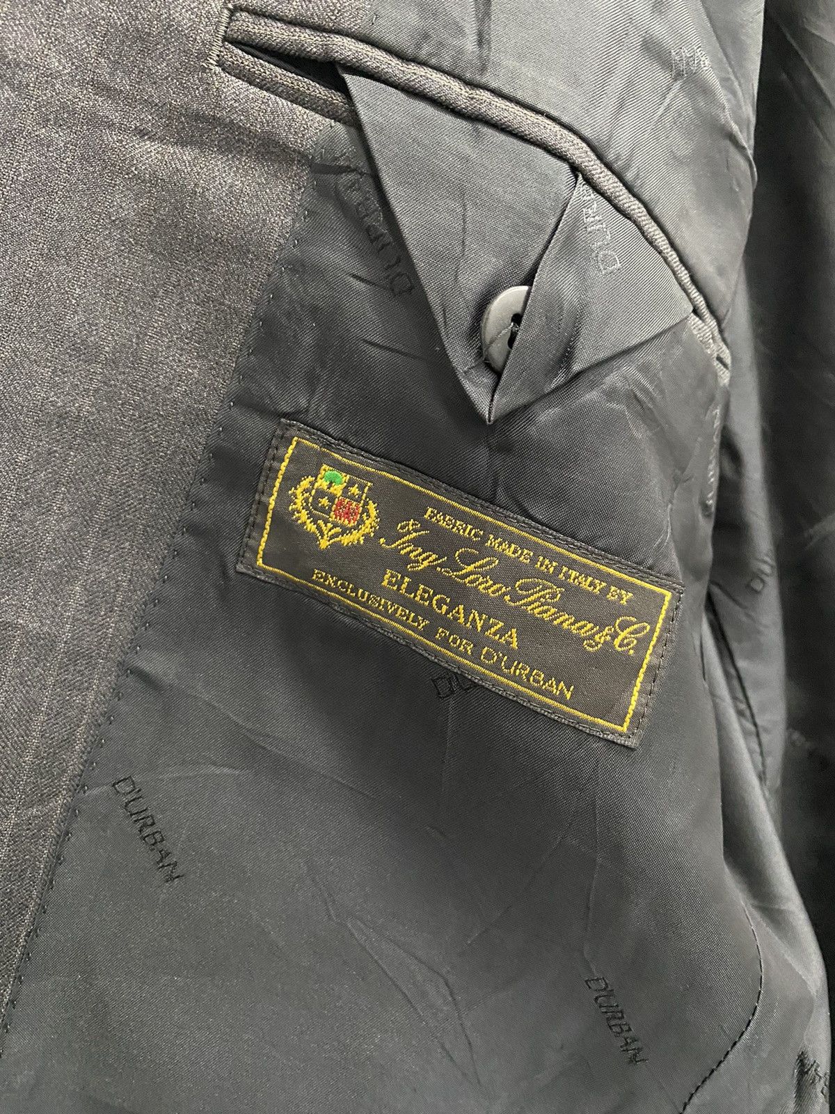 Loro Piana × Yohji Yamamoto D’URBAN x LORO PIANA STRIPE MINIMAL BLAZER COAT Size US S / EU 44-46 / 1 - 8 Thumbnail