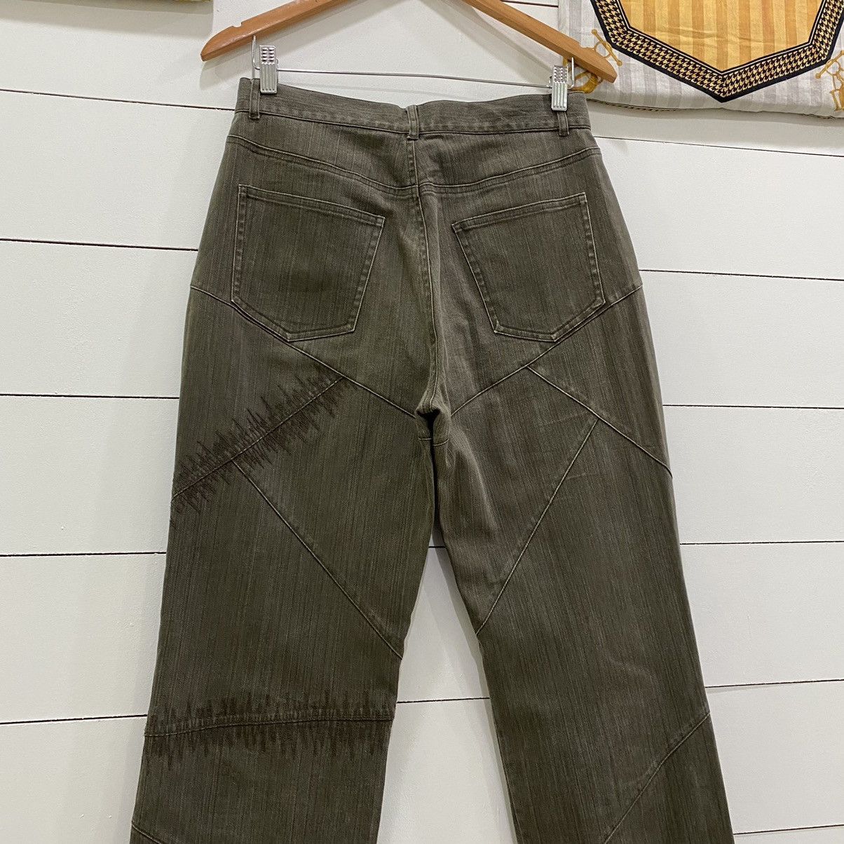 If Six Was Nine × Le Grande Bleu (L.G.B.) × semanticdesign Semantic Design Japanese Distressed Pants Size US 30 / EU 46 - 9 Thumbnail