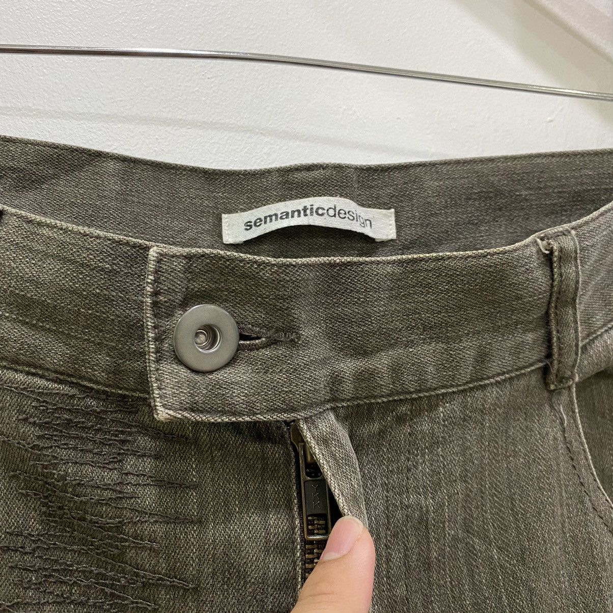 If Six Was Nine × Le Grande Bleu (L.G.B.) × semanticdesign Semantic Design Japanese Distressed Pants Size US 30 / EU 46 - 7 Thumbnail