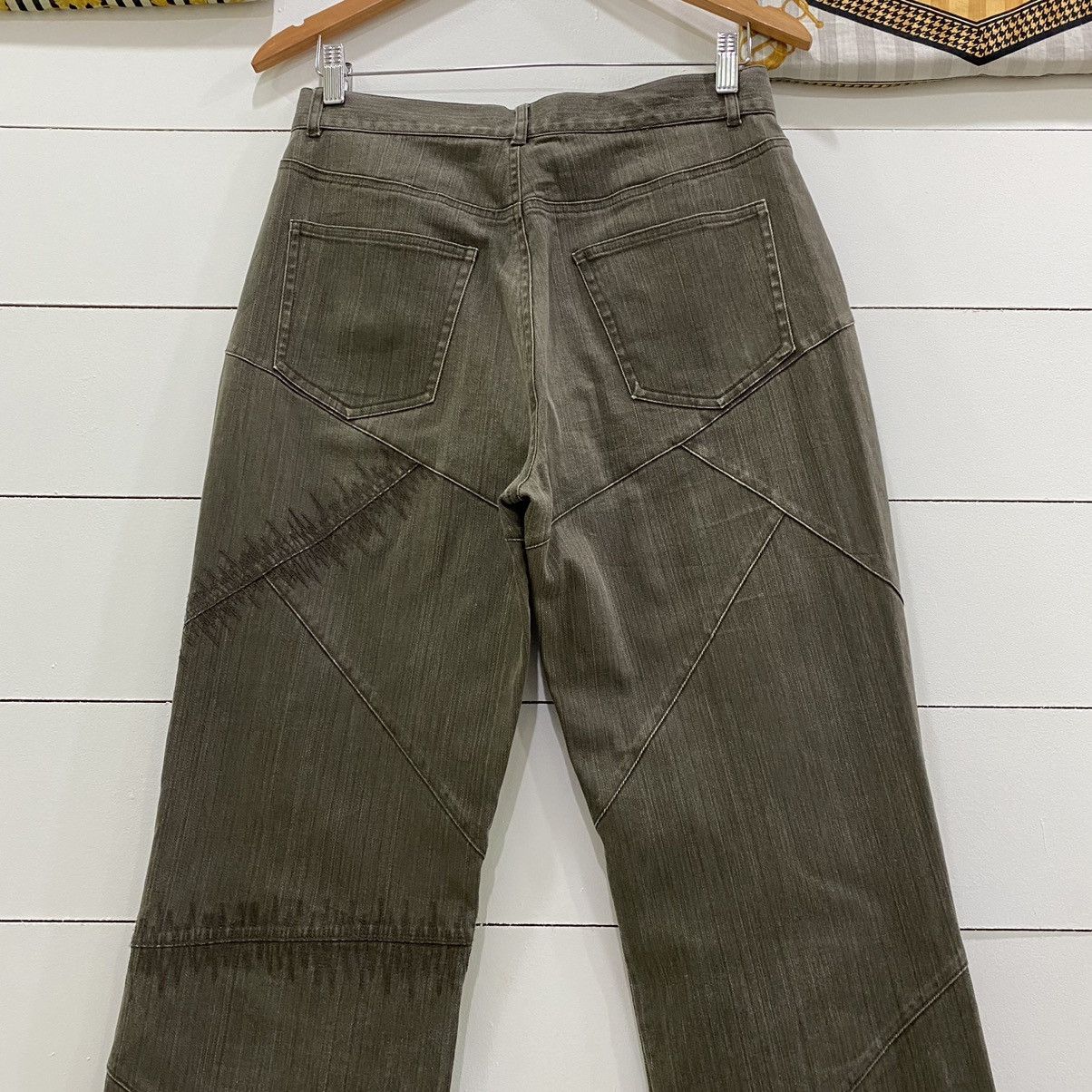 If Six Was Nine × Le Grande Bleu (L.G.B.) × semanticdesign Semantic Design Japanese Distressed Pants Size US 30 / EU 46 - 8 Thumbnail