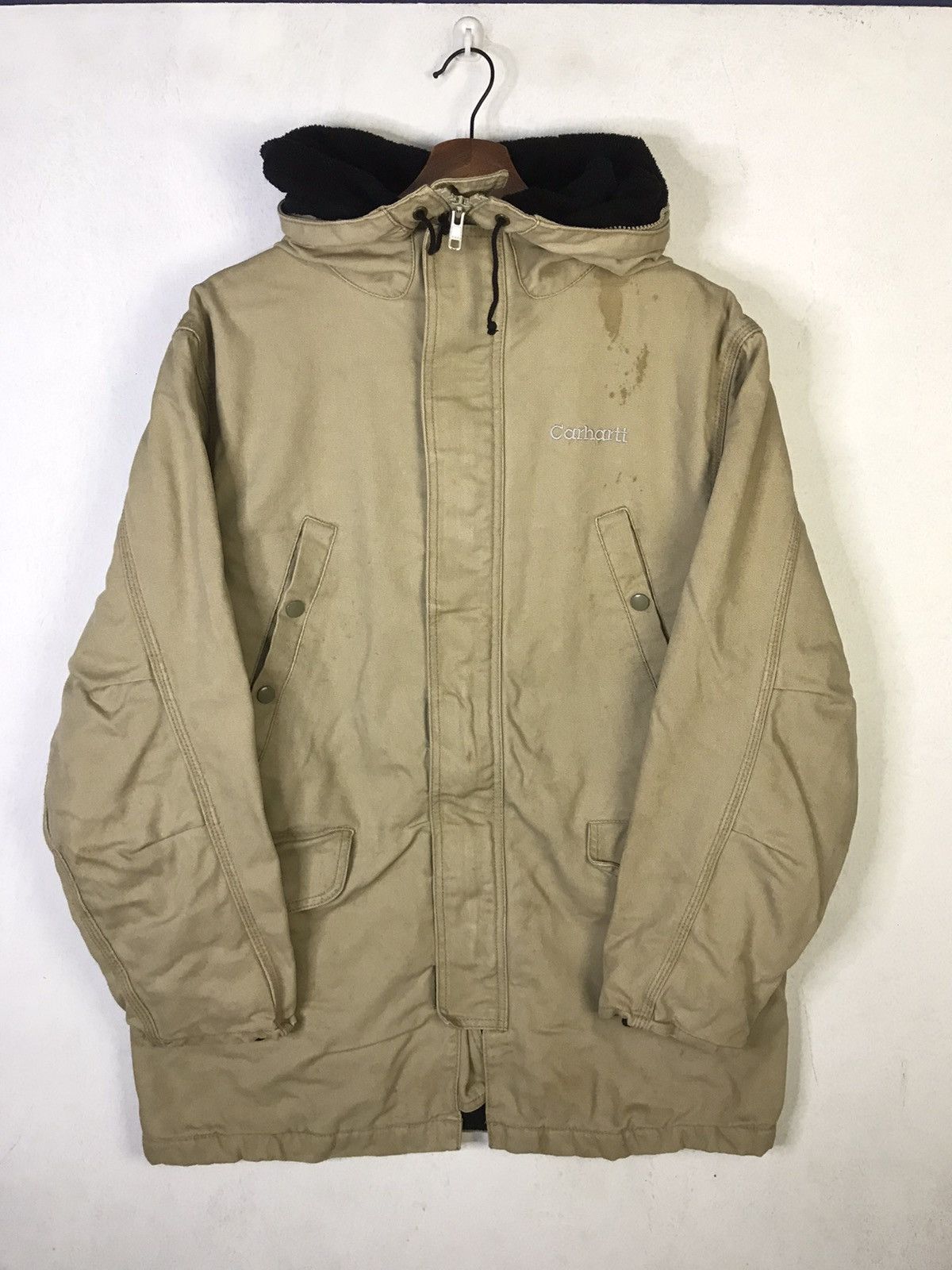 Carhartt × Carhartt Wip × Vintage Grail💥90s Carhartt Military Winter Detroit Parka Jacket Size US M / EU 48-50 / 2 - 2 Thumbnail