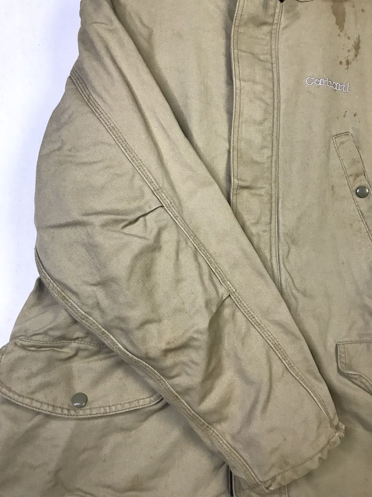 Carhartt × Carhartt Wip × Vintage Grail💥90s Carhartt Military Winter Detroit Parka Jacket Size US M / EU 48-50 / 2 - 8 Thumbnail