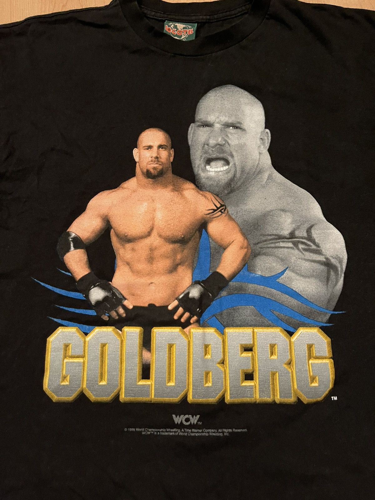 Vintage × WCW/nWo WCW Goldberg 1998 vintage NWO 90s made in USA Size US XL / EU 56 / 4 - 2 Thumbnail