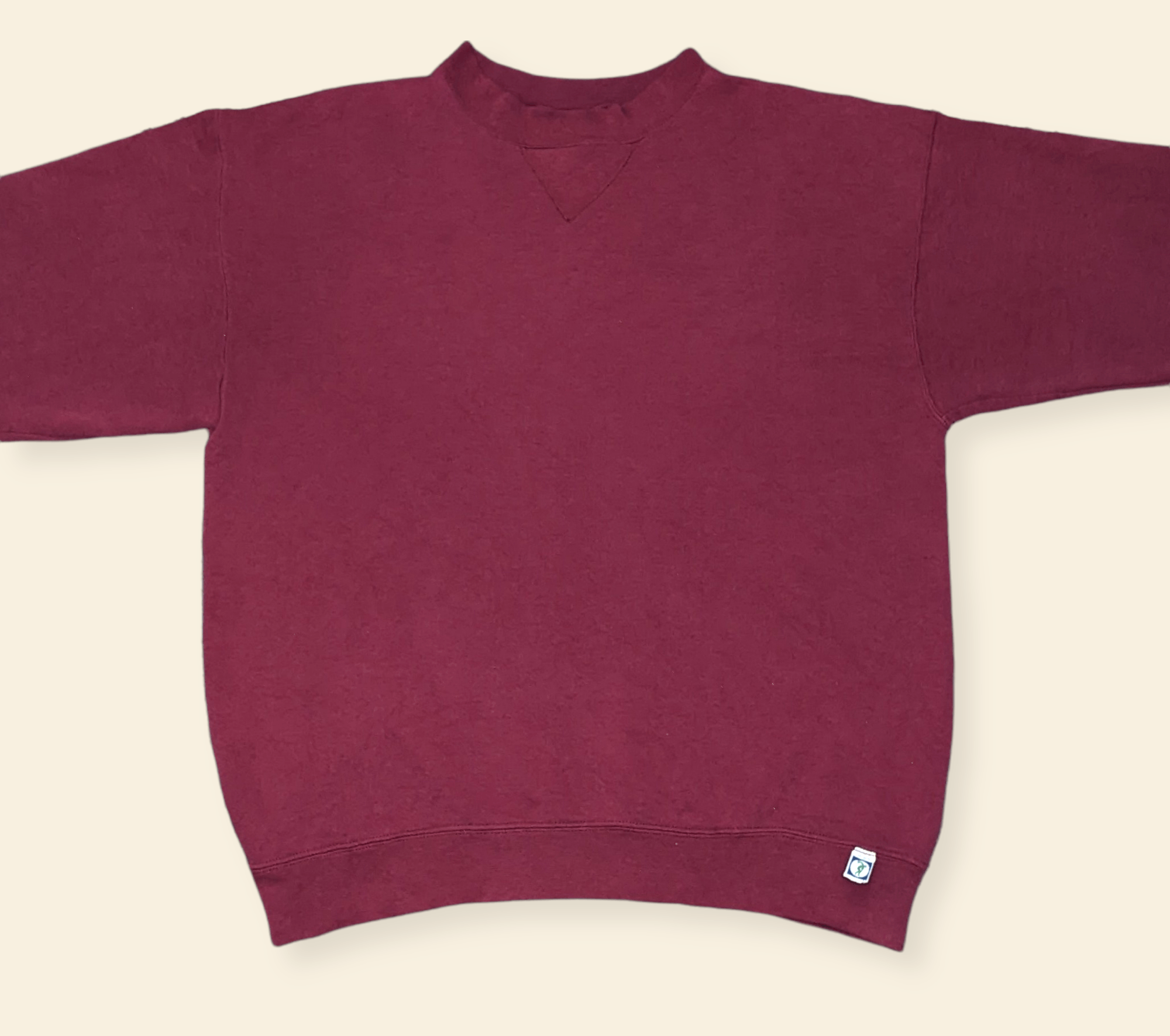 Russell Athletic × Vintage Vintage 80s 90s Discus Athletic Plain 50/50 Crewneck Hoodie Size US M / EU 48-50 / 2 - 3 Thumbnail