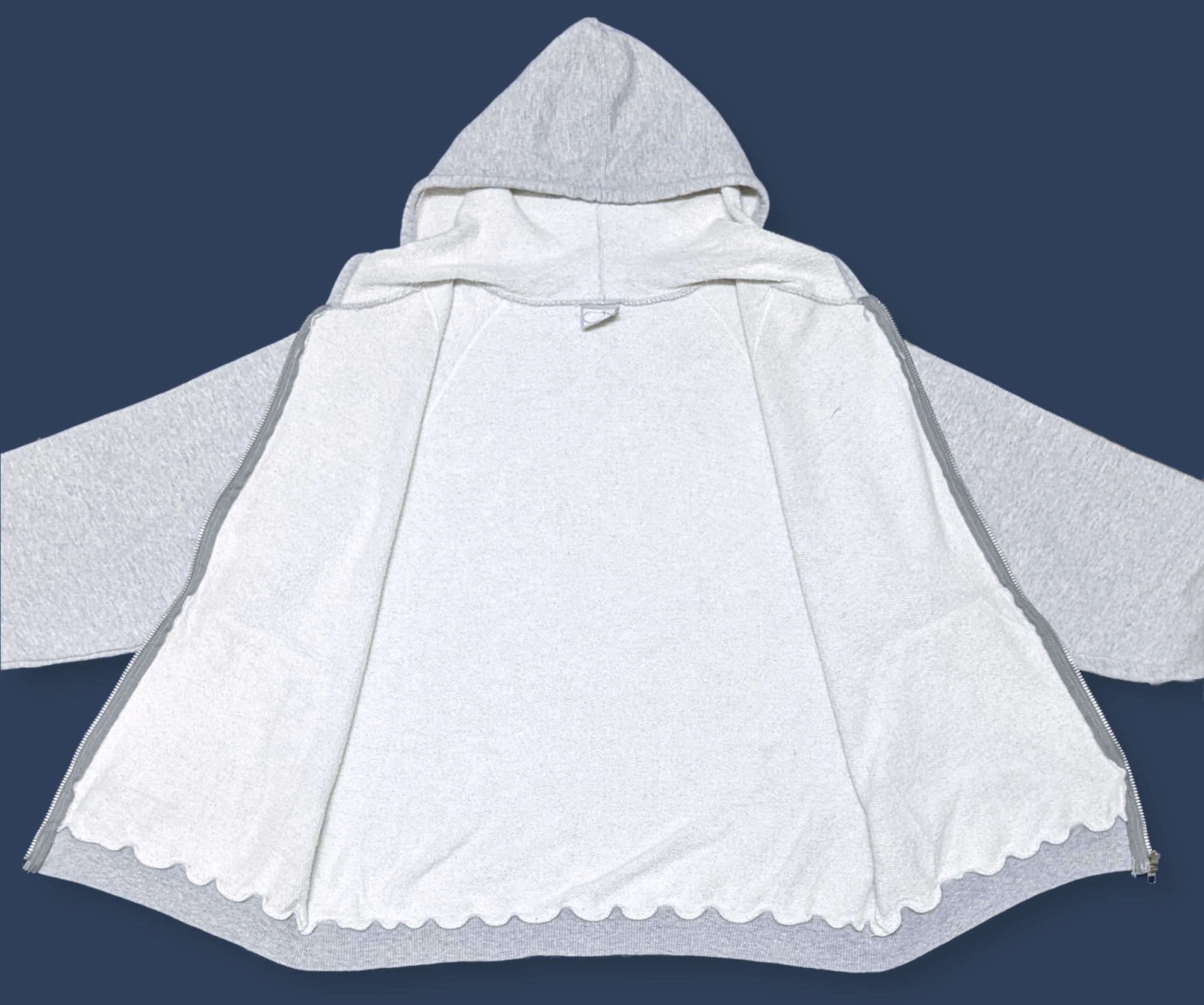 Ocean Pacific × Vintage Vintage 90s Ocean Pacific Surf One Planet Zipped Hoodie Size US M / EU 48-50 / 2 - 10 Thumbnail