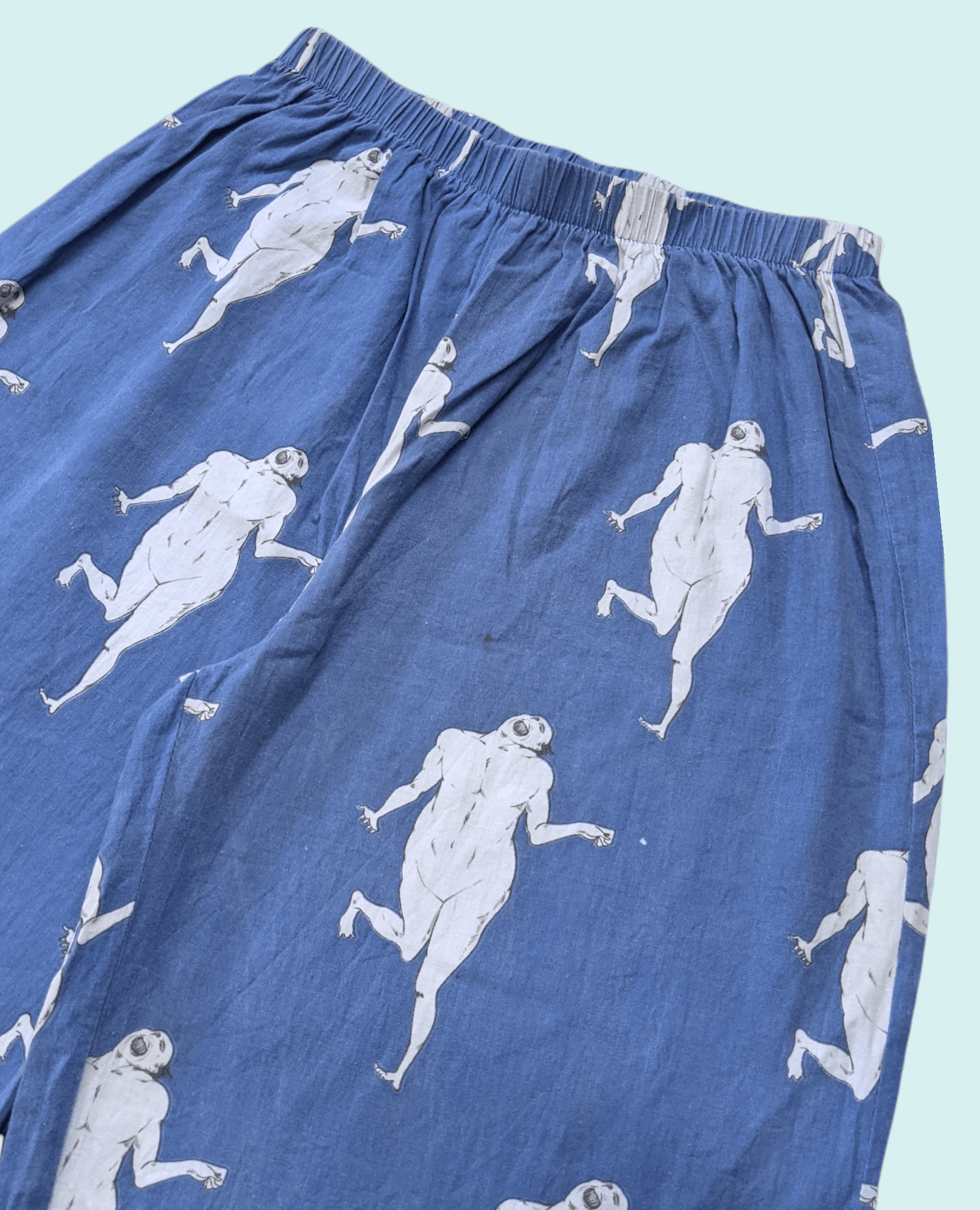 Japanese Brand × Seditionaries × Vintage Vintage 90s Japanese Zombie Anime Cropped Cotton Pants Size US 26 / EU 42 - 4 Thumbnail