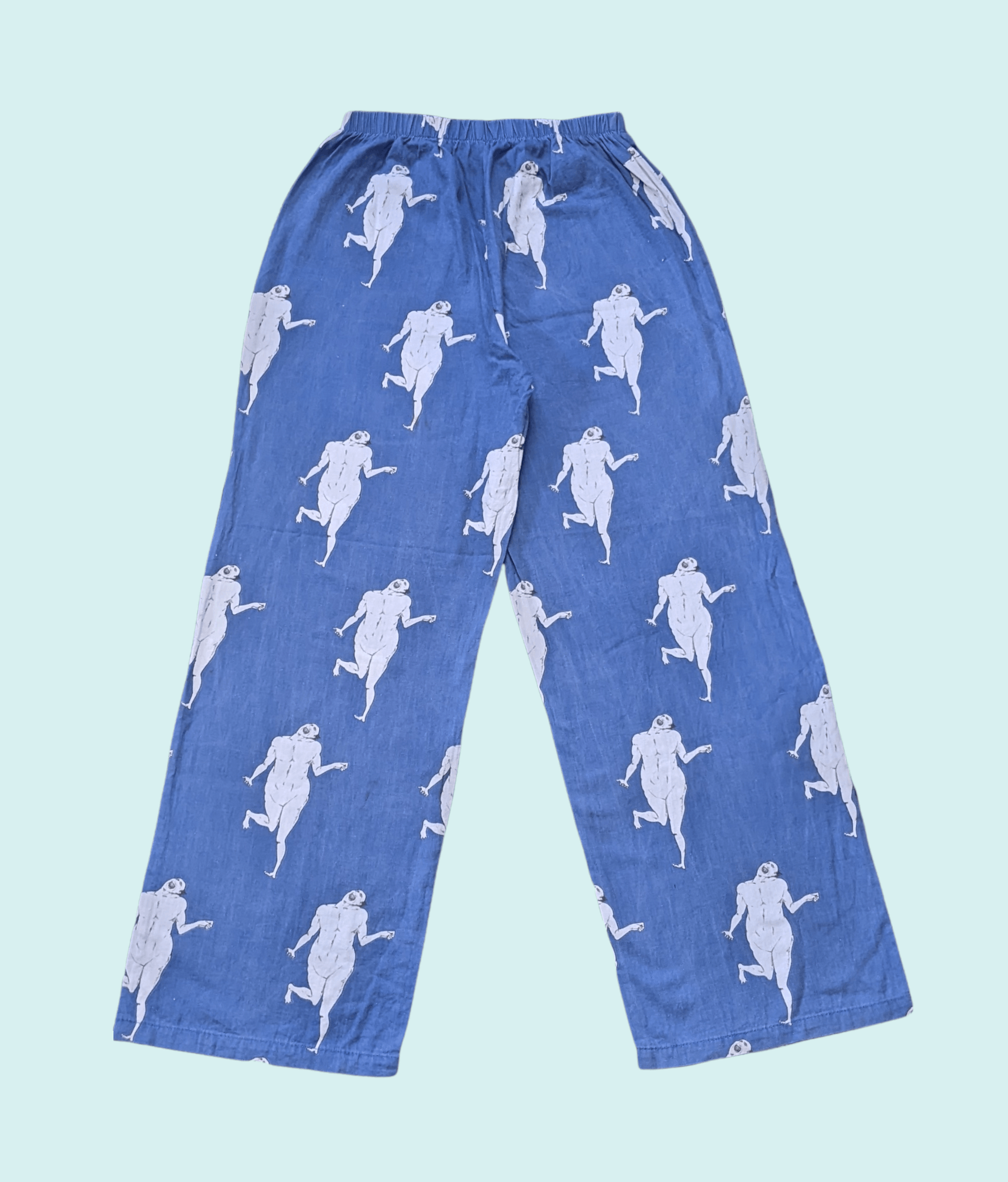 Japanese Brand × Seditionaries × Vintage Vintage 90s Japanese Zombie Anime Cropped Cotton Pants Size US 26 / EU 42 - 1 Thumbnail