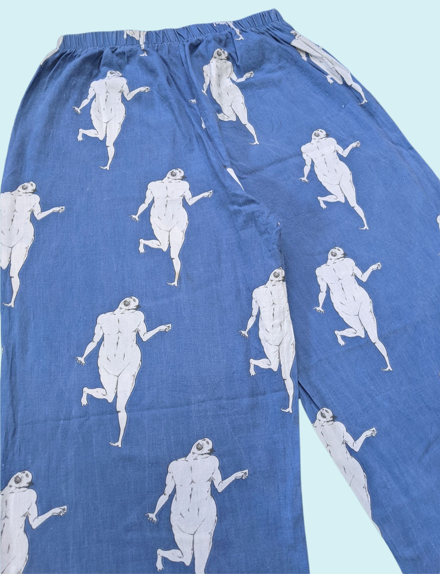 Japanese Brand × Seditionaries × Vintage Vintage 90s Japanese Zombie Anime Cropped Cotton Pants Size US 26 / EU 42 - 3 Thumbnail