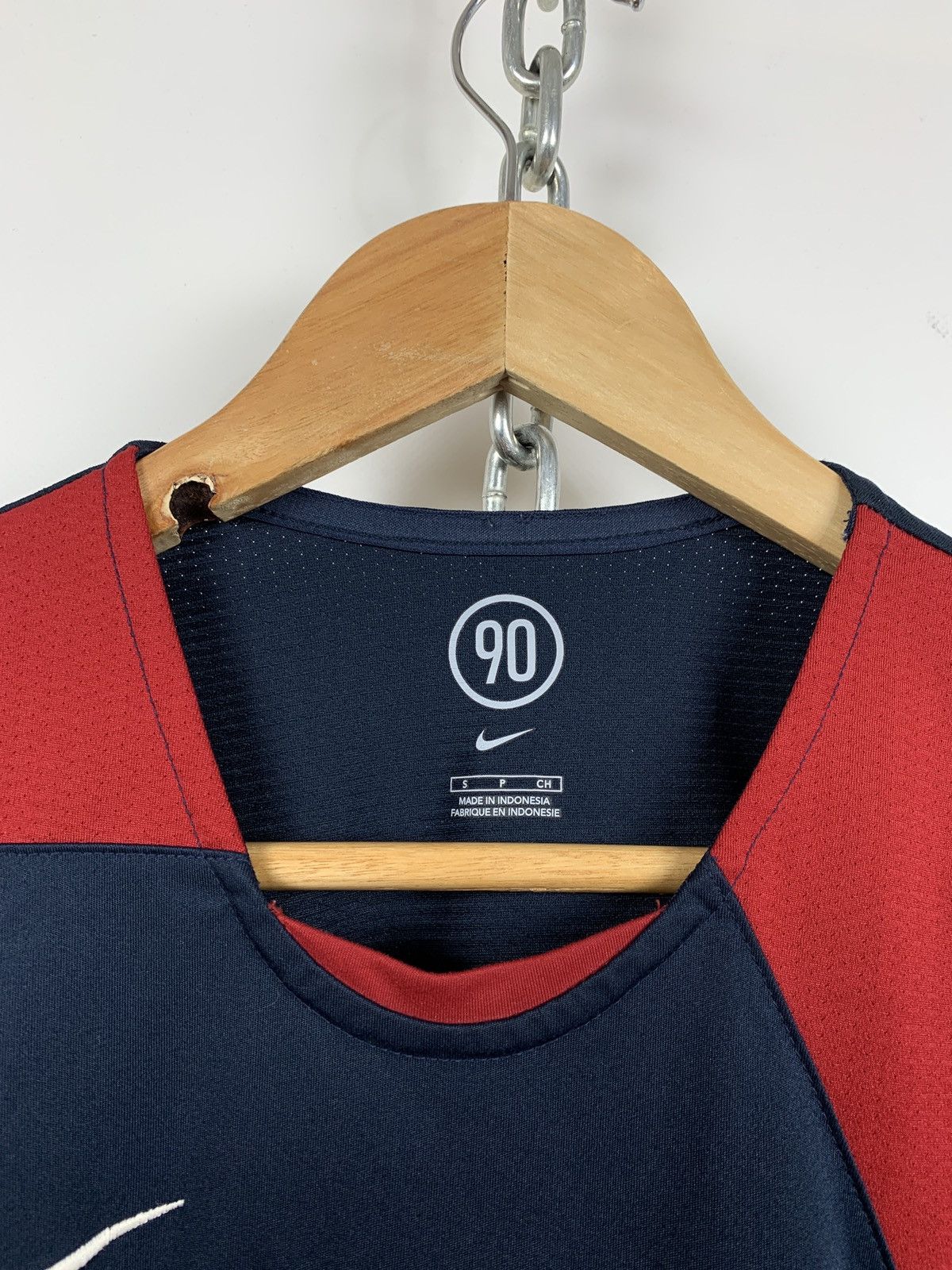 Nike 2004 Nike USA Team Away Kit Soccer Jersey Size US S / EU 44-46 / 1 - 13 Thumbnail