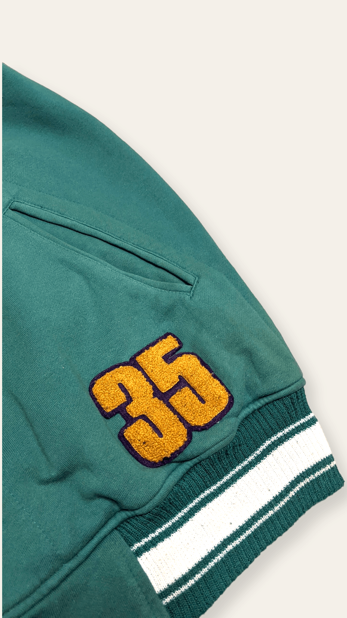 Alphanumeric × Vintage Vintage Alphanumeric Streetwear 35 Varsity Jacket Size US XL / EU 56 / 4 - 19 Thumbnail